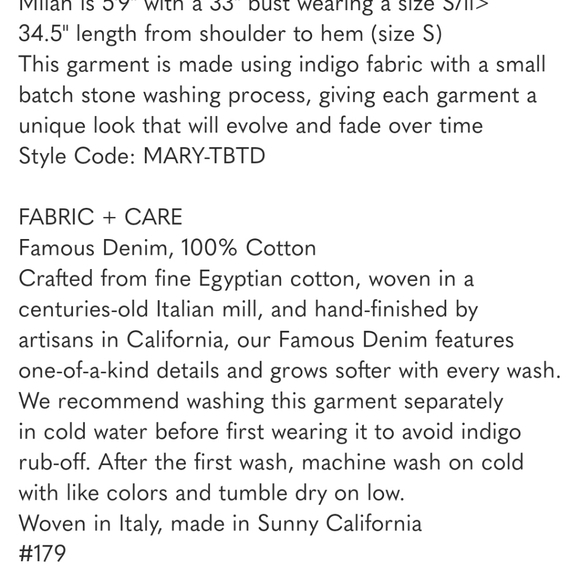 FRANK & EILEEN Famous Classic Mary Distressed Buttondown Shirtdress NWT - Picture 3 of 15